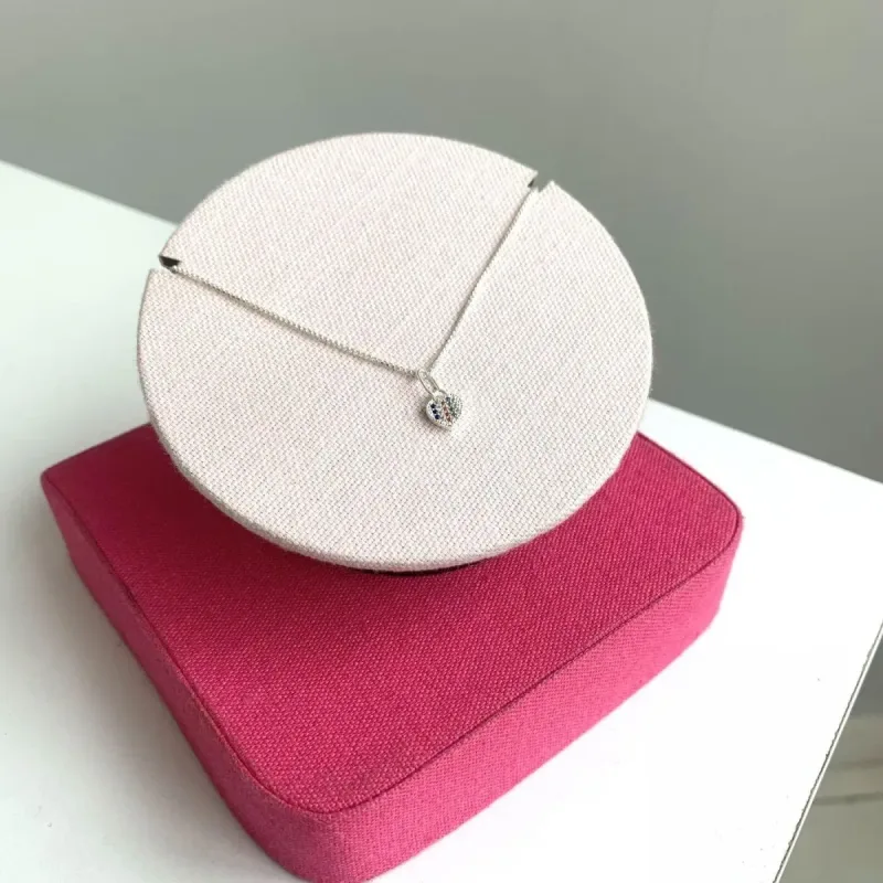 Colar Coração Cravejado