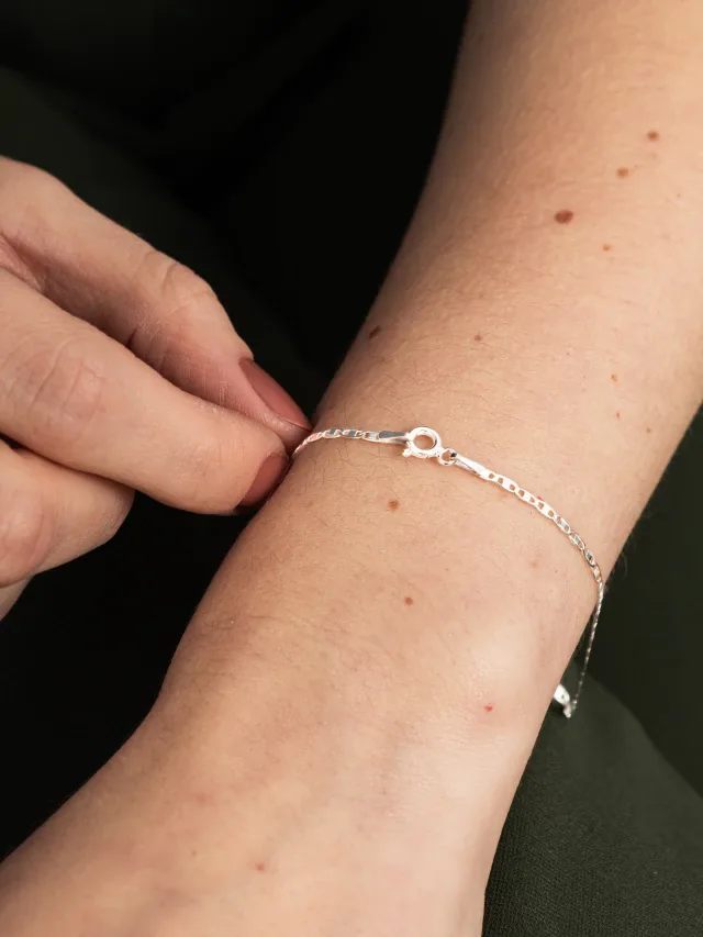 Pulseira de Prata 925 Piastrine