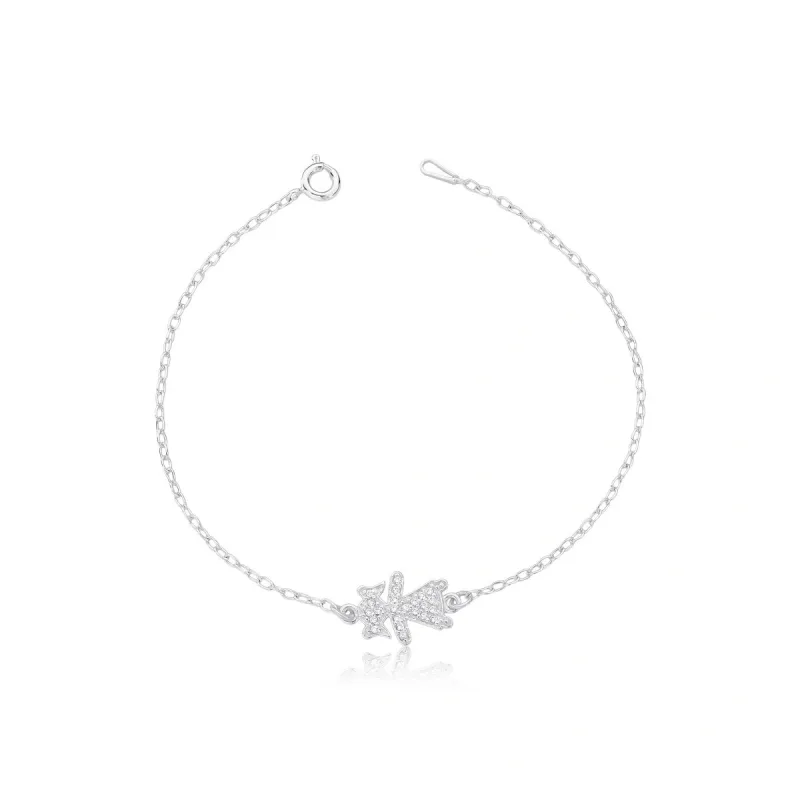Pulseira Menina Cravejado Micro