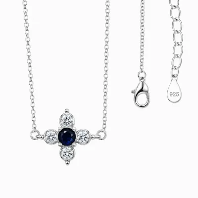Pulseira Trevo Safira — foto 1