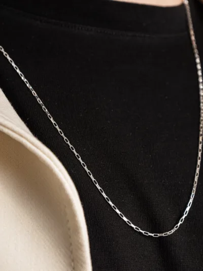 Corrente de Prata 925 Masculina Elos Cadeados 60cm — foto 2