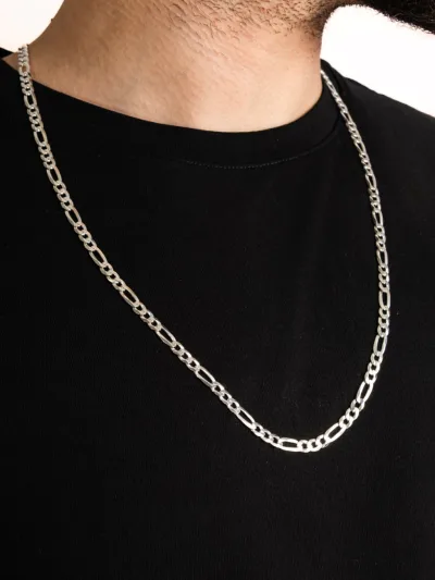 Corrente Masculina de Prata 925 Elos 3x1 5.3mm 70cm — foto 3