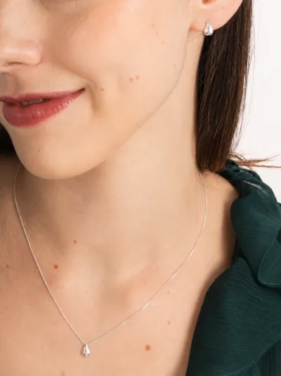 Conjunto de Prata 925 Gota Vírgula — foto 1