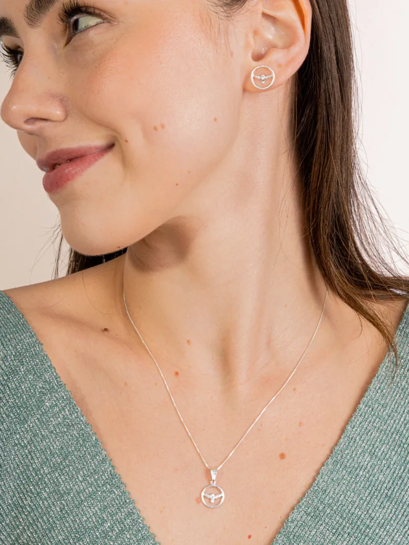Conjunto de Prata 925 Espírito Santo