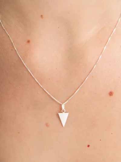 Conjunto de Prata 925 Triângulo — foto 2